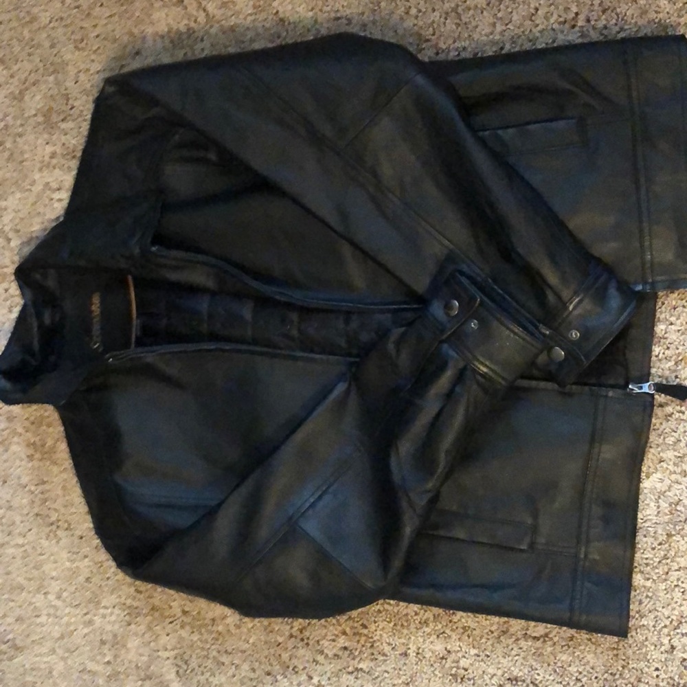 Men’s leather jacket